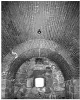 Forte principale - una delle camere di combattimento orientata per la difesa verso nord