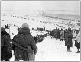 Fine gennaio 1943 - un'immagine della ritirata